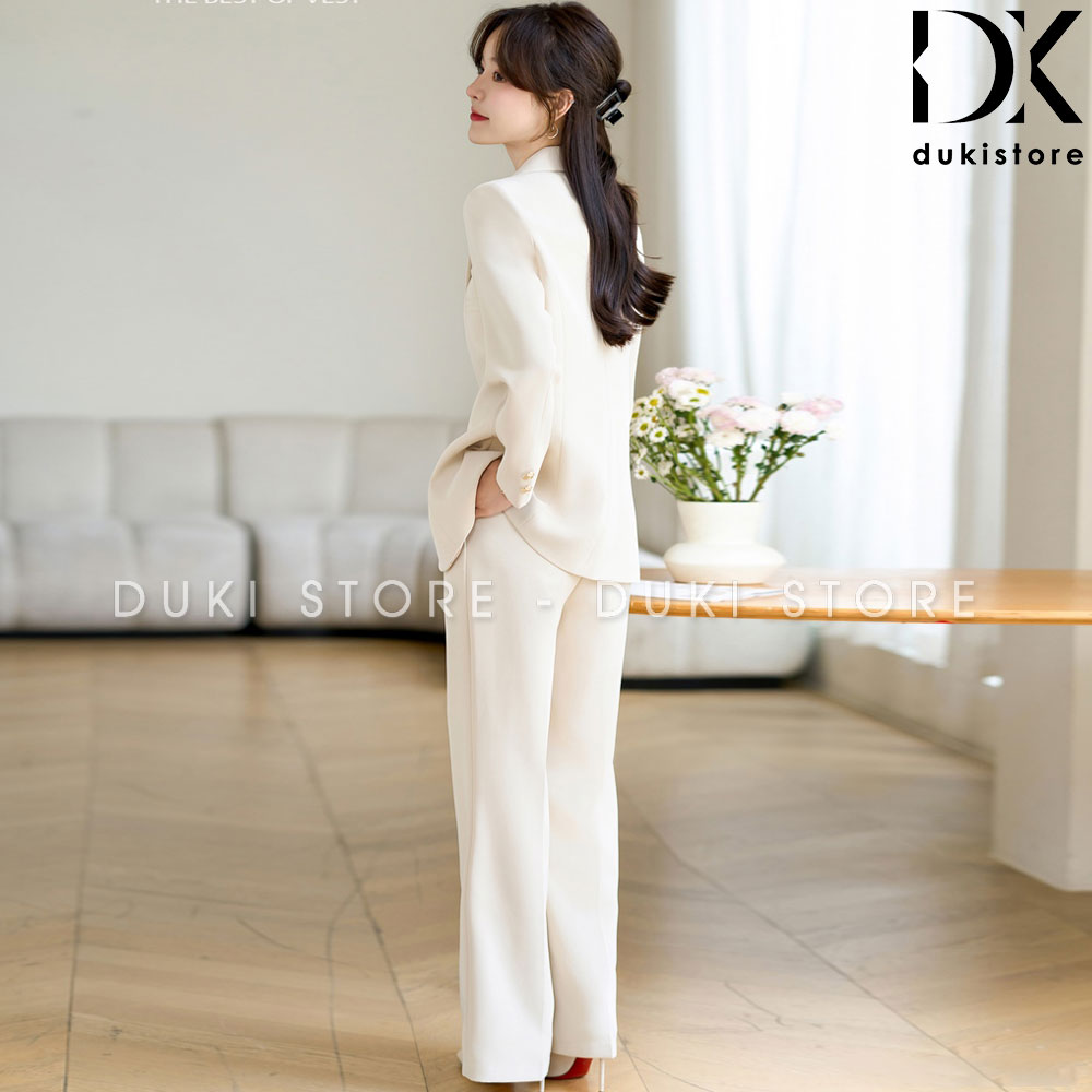 bộ áo vest nữ 1 cúc màu trắng ống suông cao cấp bo-ao-vest-nu-1-cuc-mau-trang-ong-suong-cao-cap-DKU0140-3.jpg